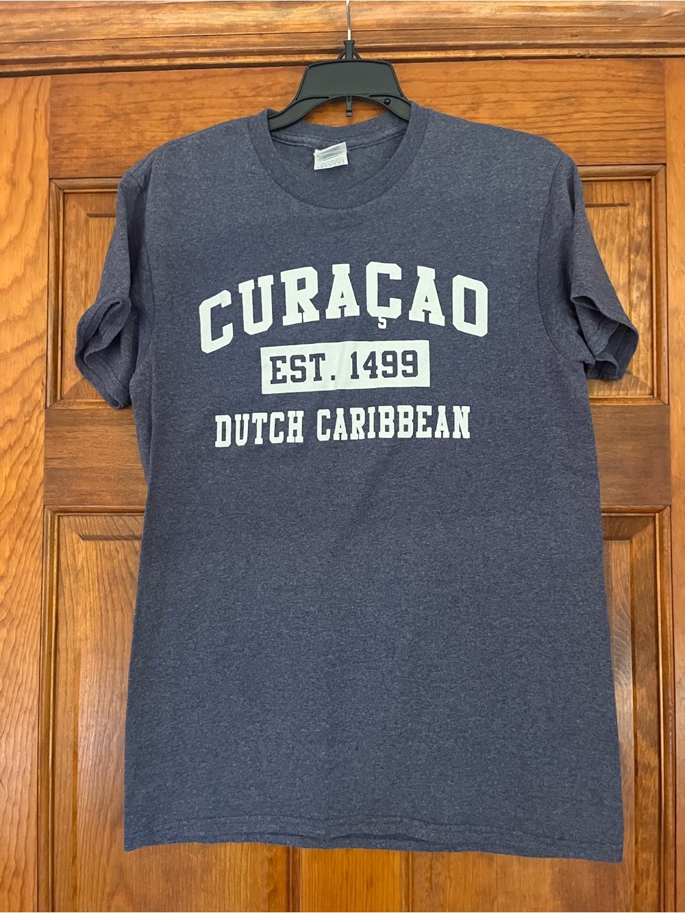 Curacao Dutch Caribbean Navy Graphic Tee